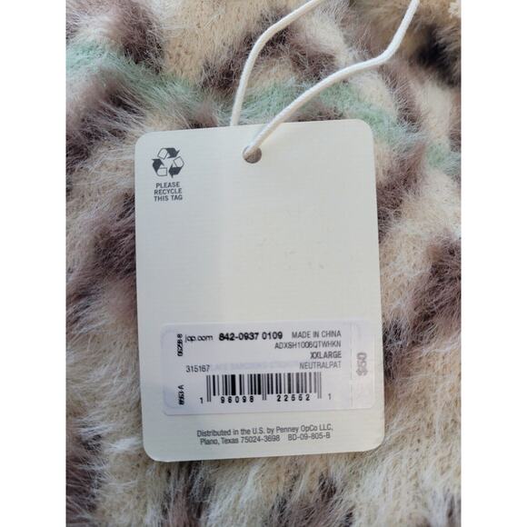 A.N.A. Open Front Cardigan Sweater XXL NWT - Picture 7 of 7